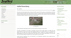 Desktop Screenshot of joslhof-humersberg.de